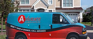 Advance Plumbing & Heating Fully-Stocked Service Truck.